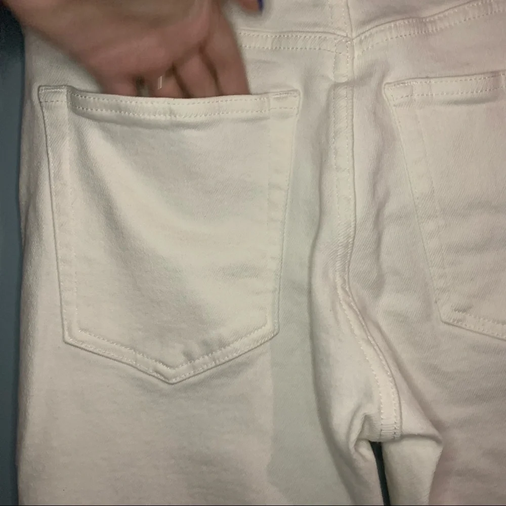 Topshop White Skinny Jeans Size 28